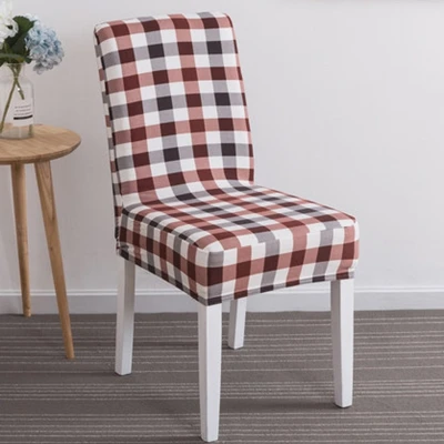 50pcs/lot Printing Chair Cover elastic seat chair covers painting slipcovers Restaurant banquet hotel home decoration | Дом и сад