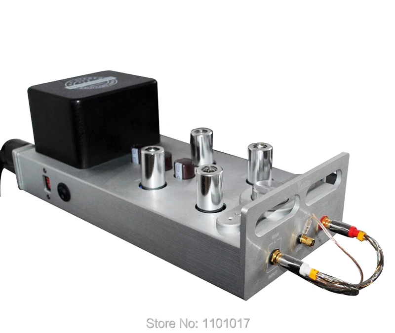 YAQIN MS-12B 12AX7 Ламповый фонокорректор HIFI EXQUIS ламповый предусилитель для винилового проигрывателя