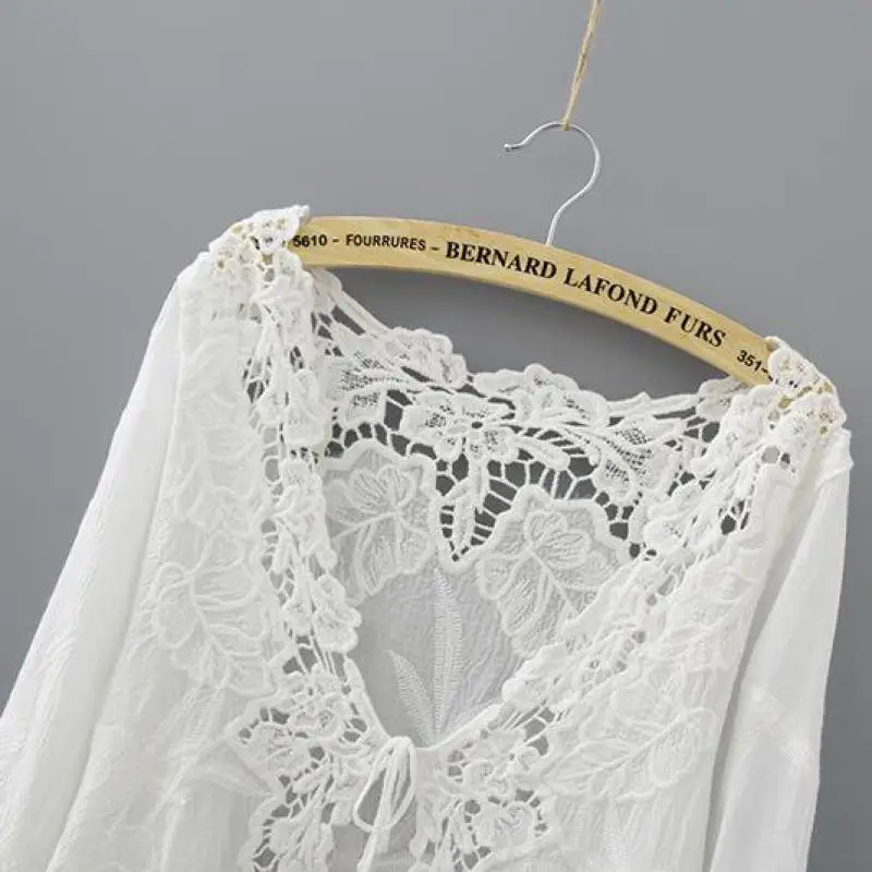 Женская тонкая куртка с отверстиями NFIVE пляжный солнцезащитный кардиган