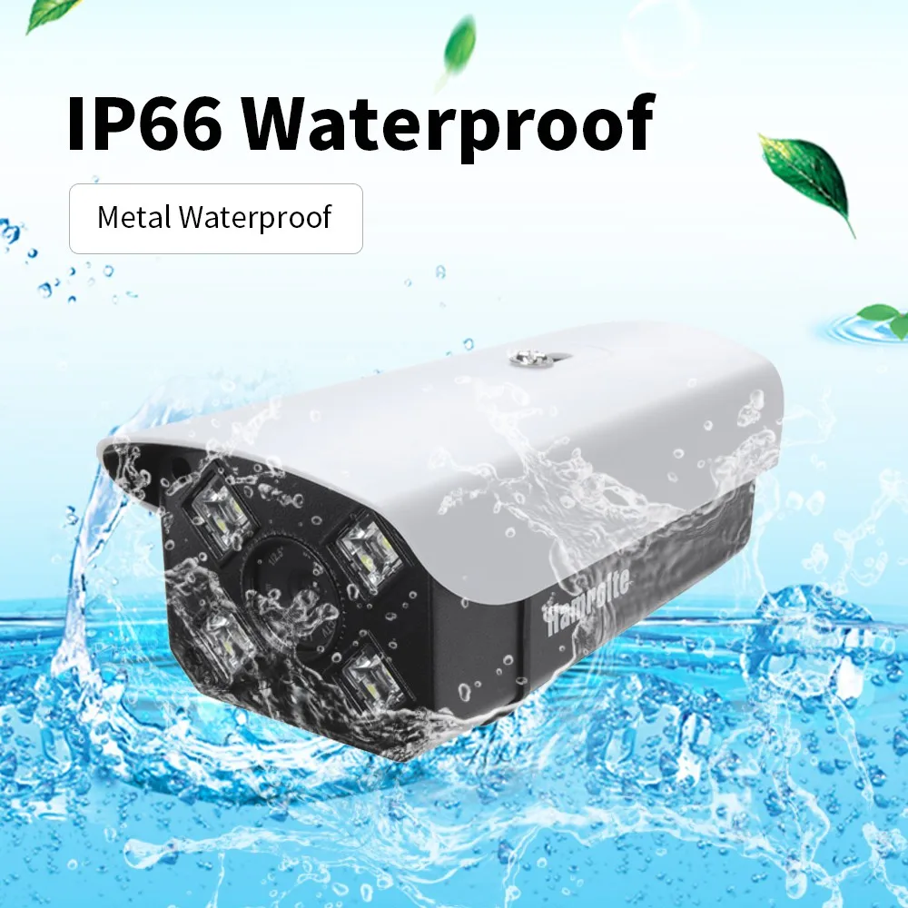 Ip-камера hamrotte H.265 SONY IMX323 ультра низкая освещенность 3MP 2MP уличная Водонепроницаемая ip-камера с датчиком движения удаленный доступ