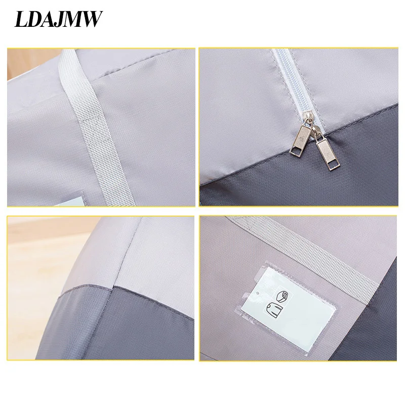 

LDAJMW Waterproof Oxford Quilt Storage Bag Home Storage Organizer Bedding Blanket Clothing Storage Bags