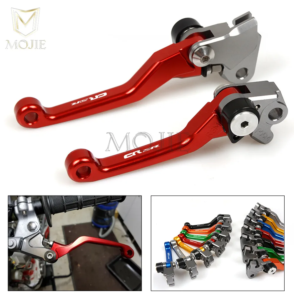 Для Honda CR 125R 250R CR 125 250 CR125 CR250 R CR125R CR250R 2004-2007 Мотоцикл с ЧПУ Поворотные тормозные рычаги сцепления Рычаг для велосипеда