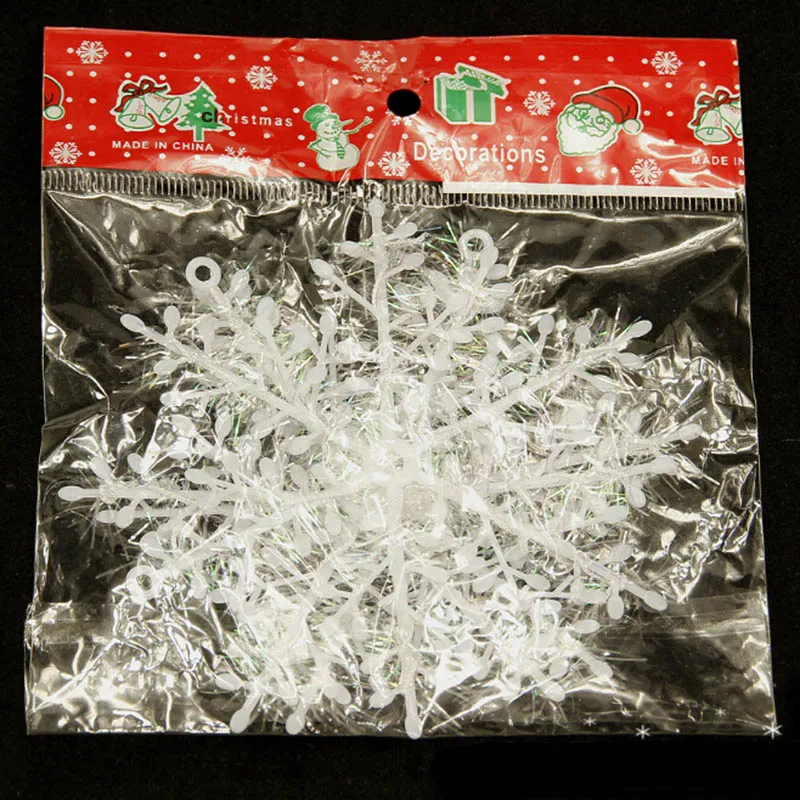 30 шт. серебряные блестящие рождественские мастики снежинки кружево подвесное