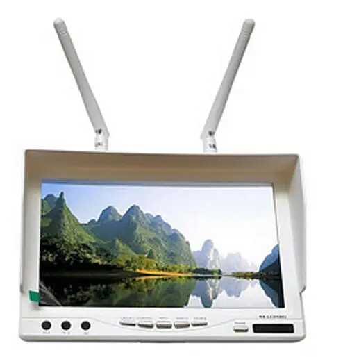 LCD5802 FPV монитор 5 8 ghz 800x480 Tft Lcd разнообразие приемник 7 дюймов Встроенный
