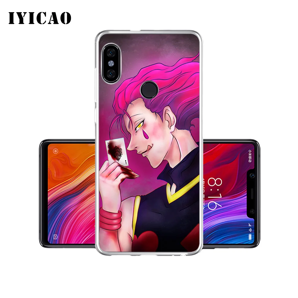 Мягкий силиконовый чехол IYICAO Hisoka hunter x Для Xiaomi Mi 9 8 SE 6 A1 A2 Lite F1 MIX2S MIX3 из