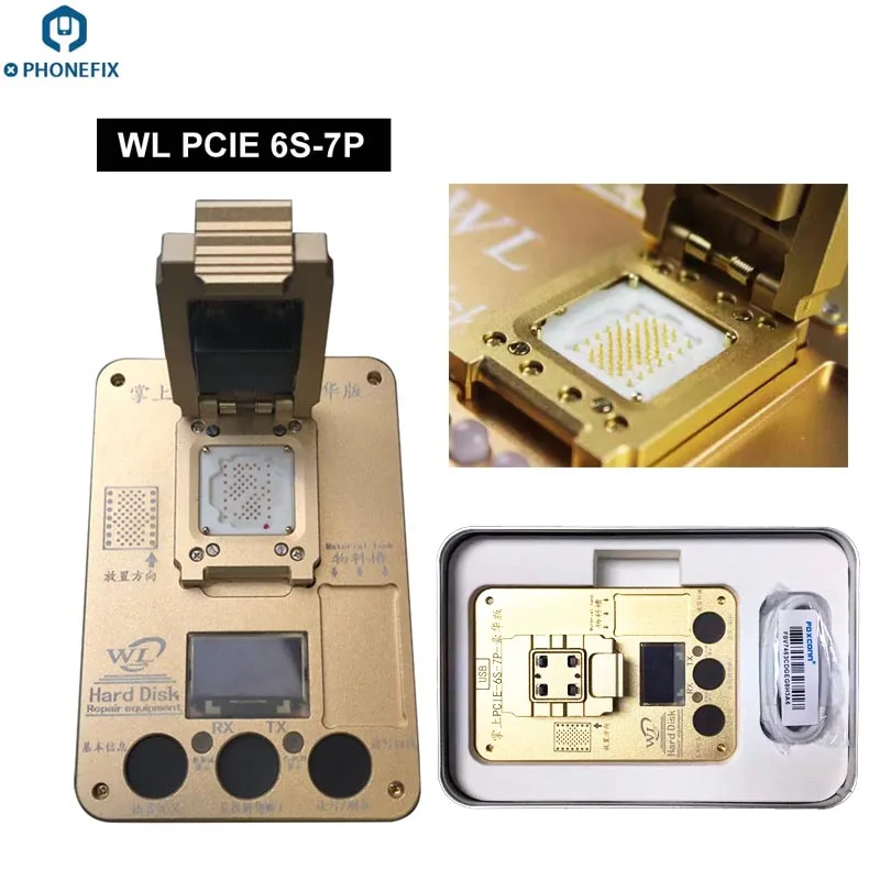 Программатор PHONEFIX WL PCIE NAND Naviplus Pro3000s HDD SN инструмент для чтения записи и ремонта