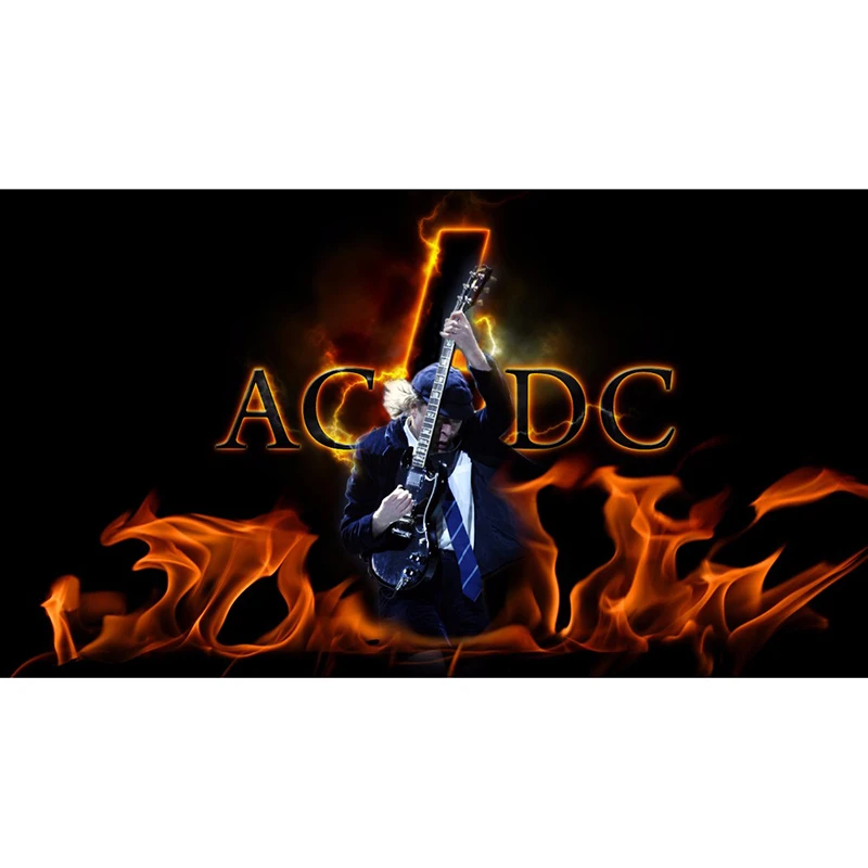 ACDC Rock Diy полная дрель Алмазная вышивка DIY картина крестиком горный хрусталь