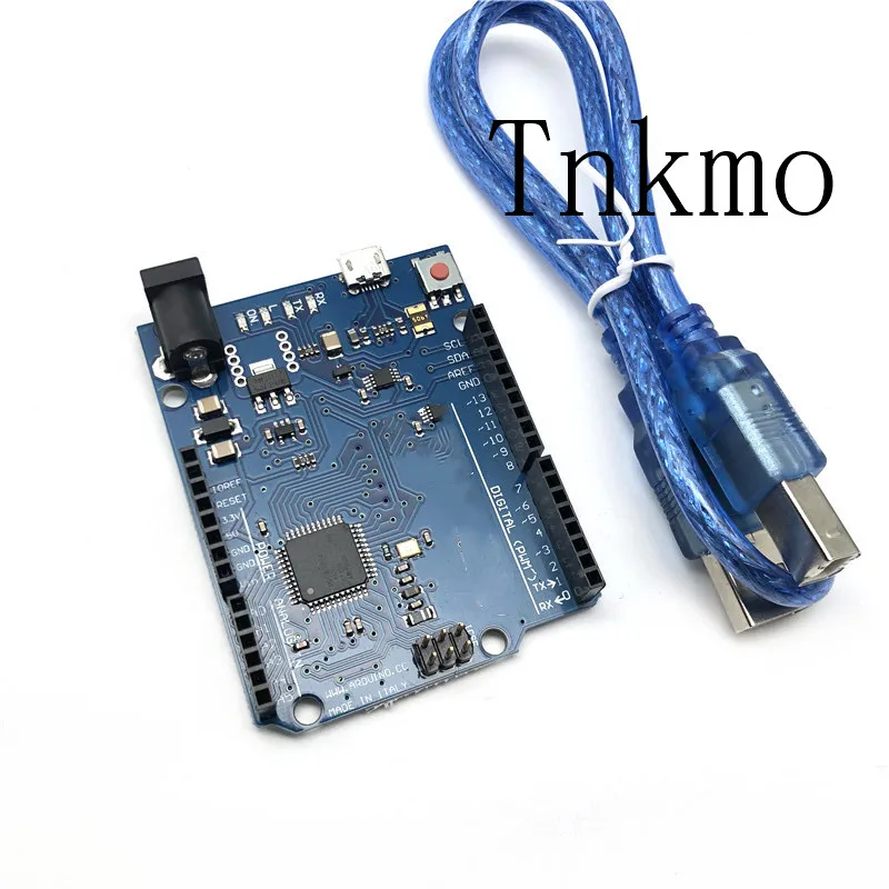Leonardo R3 ATmega32u4 макетная плата с usb-кабелем для arduino DIY Starter Kit | Электроника