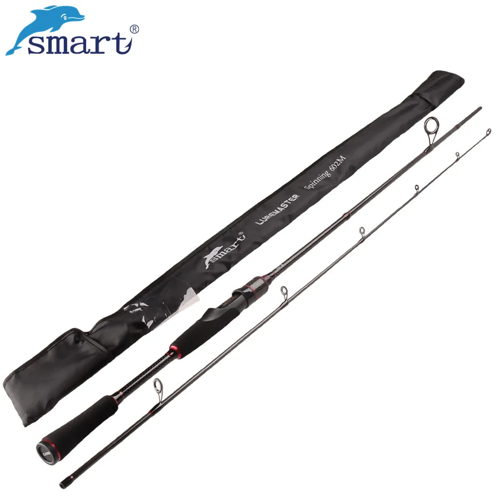 Умное рыболовное спиннинговое удилище 2 4 м секции мощность рыболовных удилищ вес