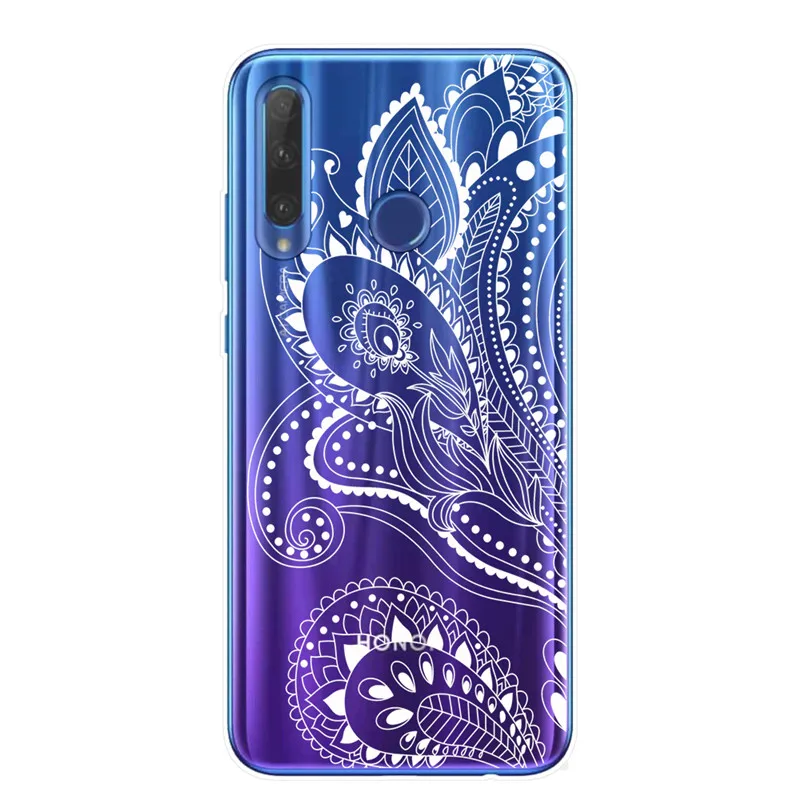 T6115 Ретро Мандала Цветок чехол для телефона для huawei Honor 9 10 20 Lite Pro Чехол TPU чехол s для huawei mate 10 20 Lite Pro Ловец снов - Цвет: T6115