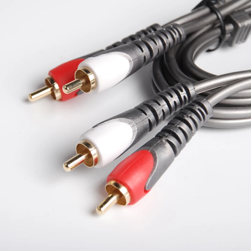 Стерео аудио кабель JOINAUDIO 2RCA на Male для домашнего кинотеатра/HDTV/игровых