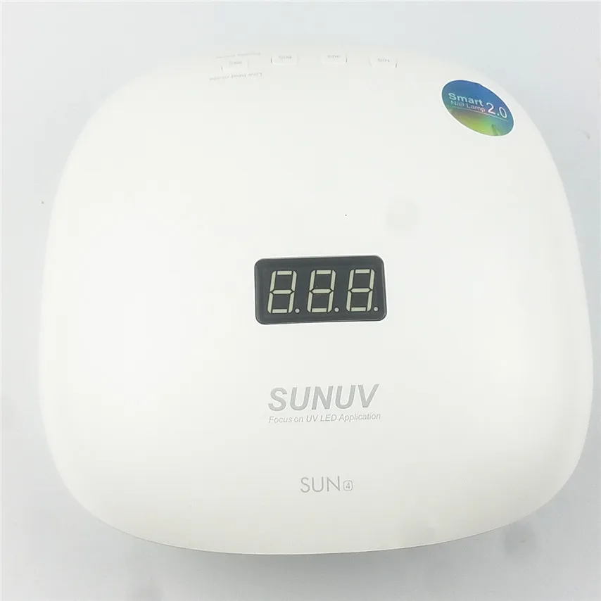Лампа для ногтей SUNUV SUN4 36 светодиодов 48 Вт Сушилка с датчиком УФ-лампа гель-лака