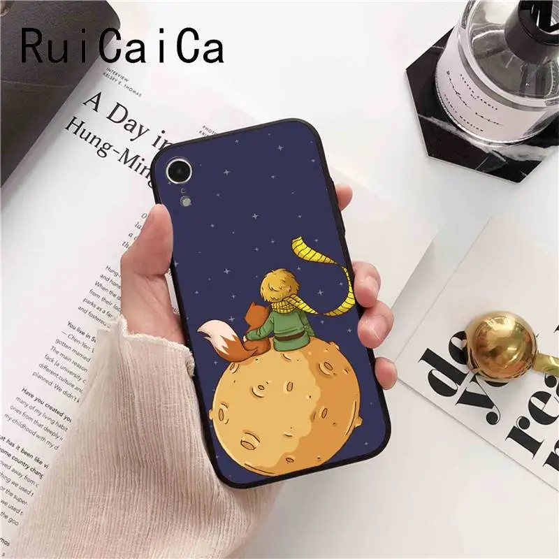 Ruicaica Маленький принц Новинка Fundas мультфильм лиса шаблон мягкий чехол для