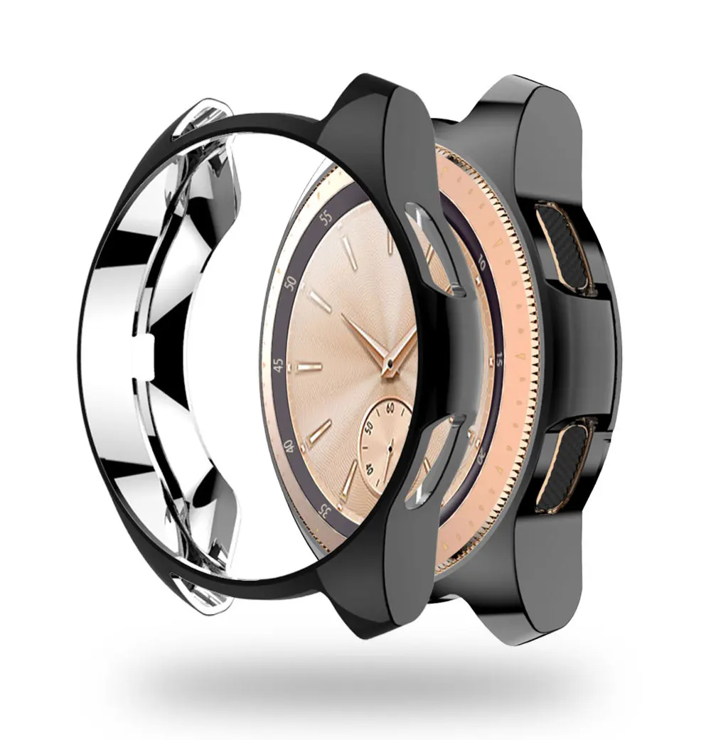 Чехол Ascromy для samsung Galaxy Watch gear S3 Frontier 42 мм 46 мм TPU scracch-resistant защитный чехол для экрана протектор аксессуар
