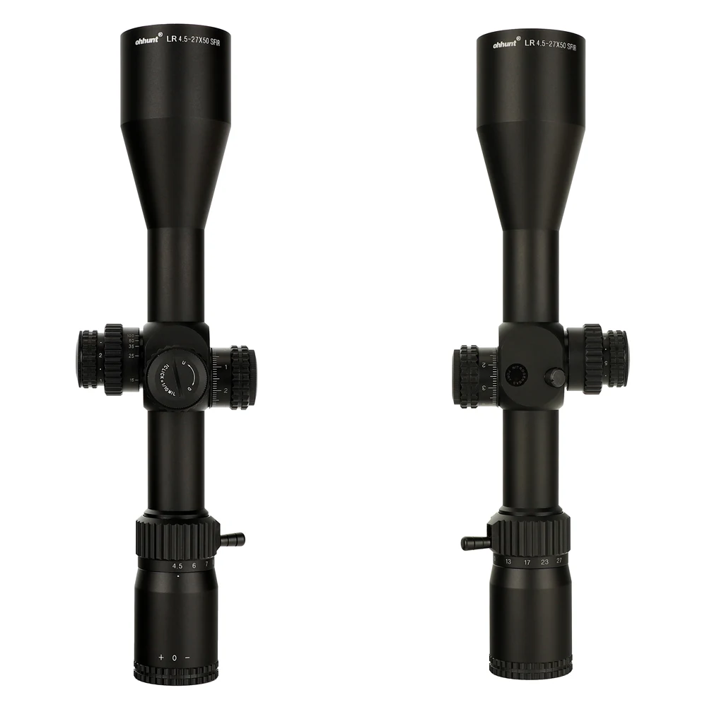 Тактический Оптический прицел ohhunt LR 4 5 27X50 SFIR оптический Mil dot с боковым