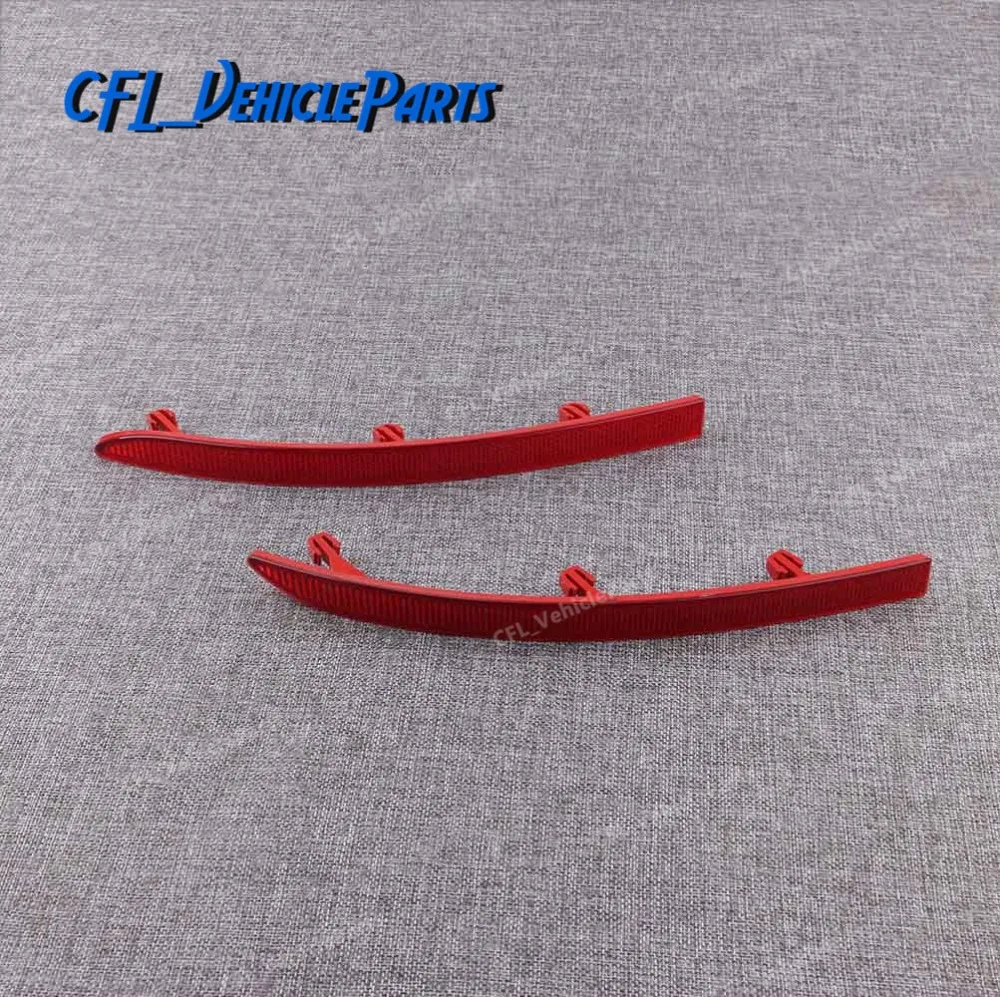 Пара новых красных задних и правых отражателей 5ND945105 5ND945106 для VW Tiguan 2008 2009 2010 2011 2012