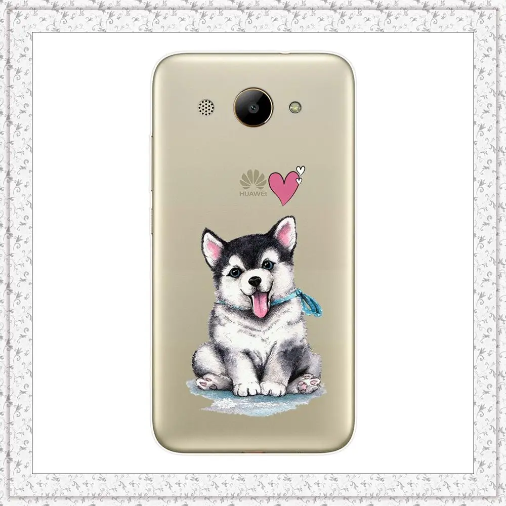 Love Для huawei Y3, мягкий силиконовый чехол с принтом милых животных, кошек, чехол для телефона, чехол для huawei Y 3, Fundas Coque, бампер, чехол - Цвет: Love