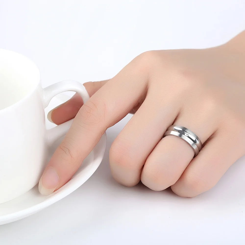 Серебряное кольцо модные ювелирные украшения для женщин и мужчин Золотое