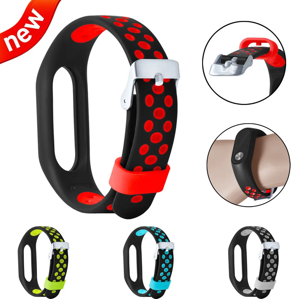 HIPERDEAL Спортивный Легкий вентилируемый умный ремешок для наручных часов Xiaomi Mi Band 2