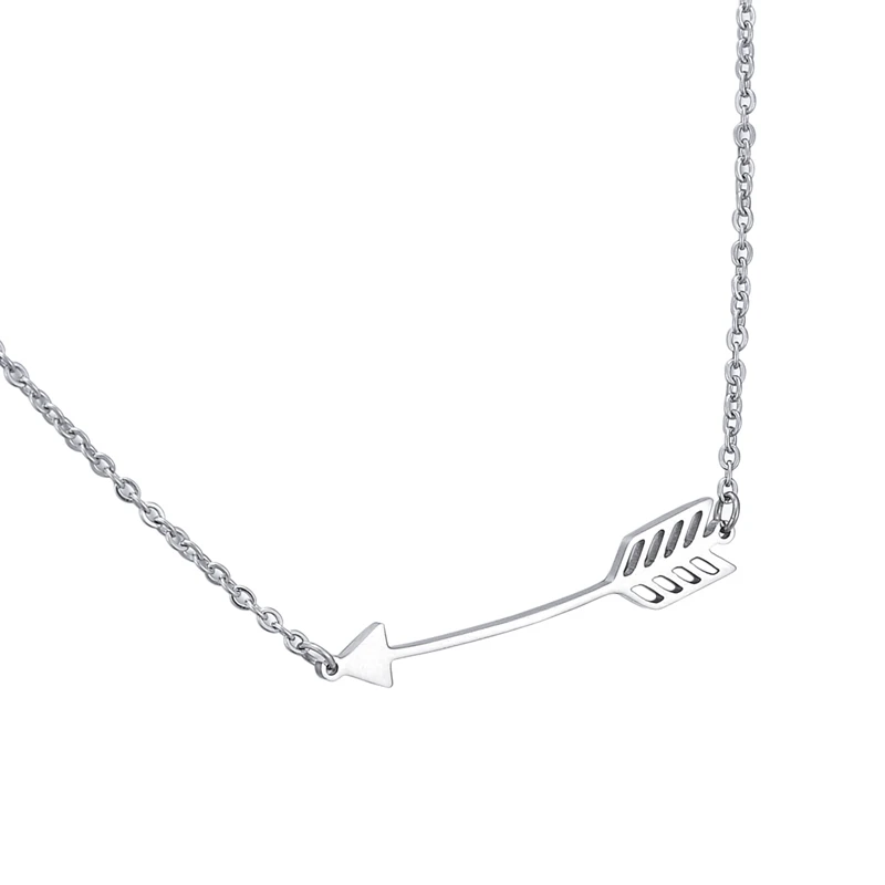 FUNIQUE 2018 Новое серебряное ожерелье из нержавеющей стали для мужчин и женщин в