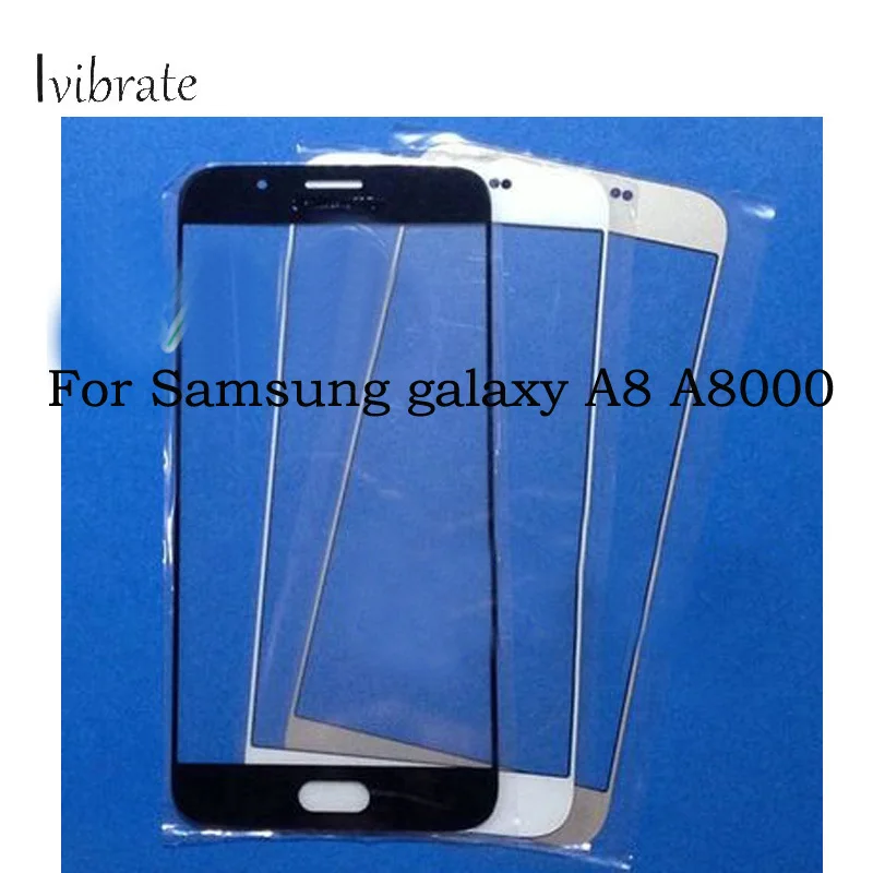 Сенсорный экран A + для Samsung galaxy A8 A8000 стеклянная панель с дигитайзером и сенсорным