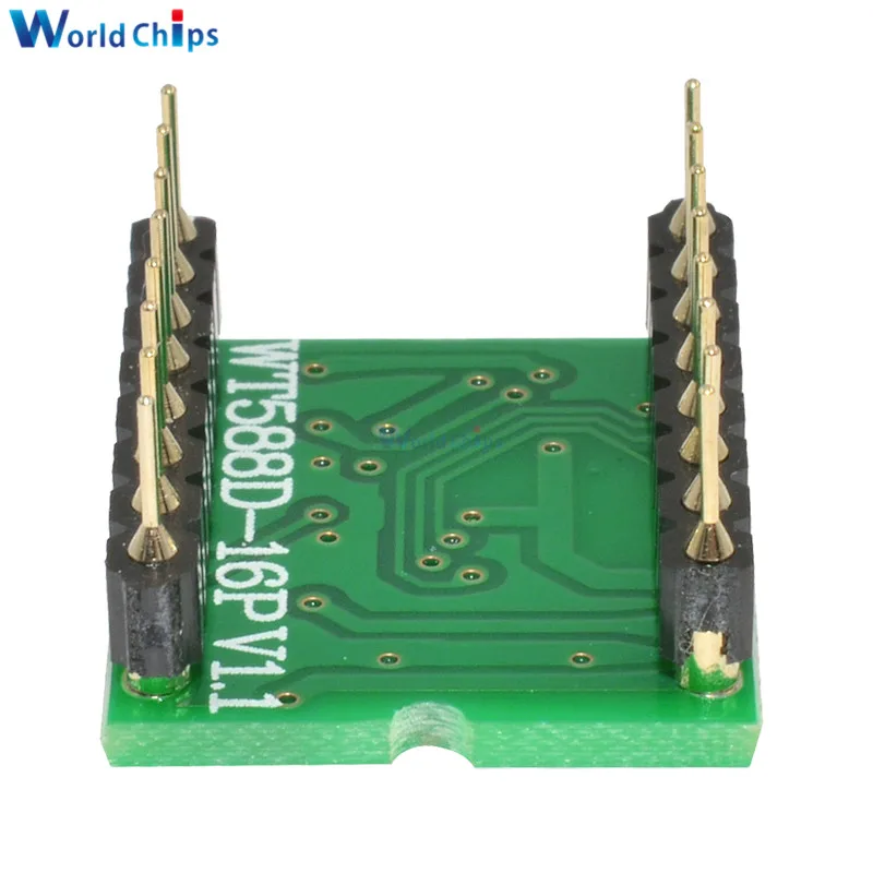 Голосовой модуль WT588D звуковой Modue аудио плеер для Arduino постоянный ток 2 8 5 В|sound