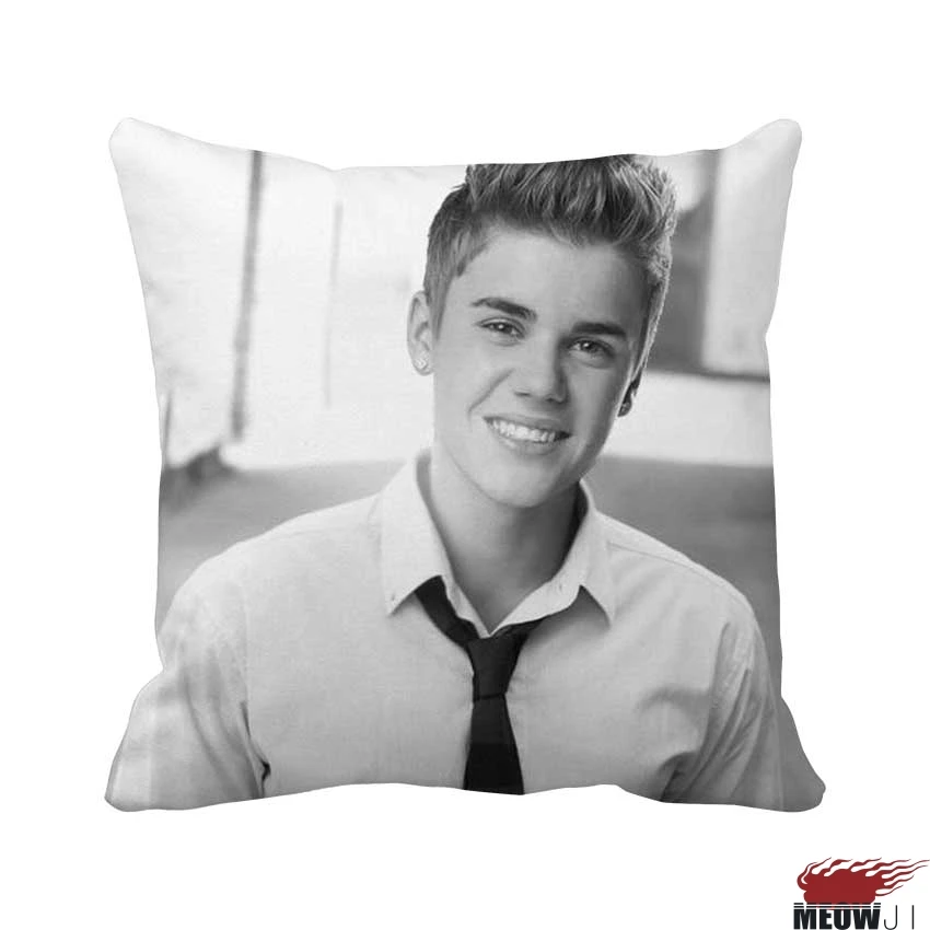 Джастин Бибер суперзвезда Горячие певица multi Размеры Пледы Наволочки Бесплатная