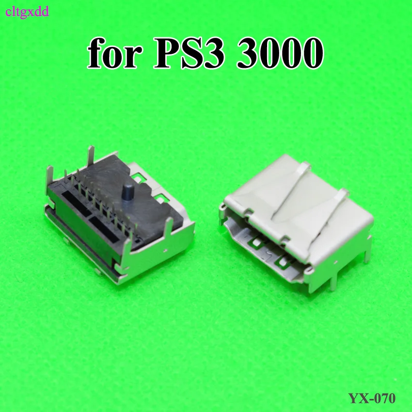 

cltgxdd 1Pcs NEW Hdmi-compatible Port Socket Interface Connector for Playstation 3 Sony PS3 Slim CECH-3XX 3000 Port