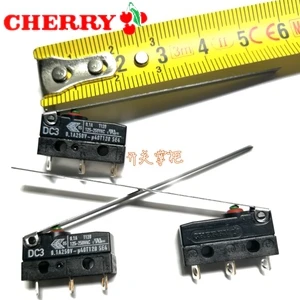 Оригинальный микропереключатель CHERRY DC3 короткий/длинный/шкив/изогнутая ручка 10 А