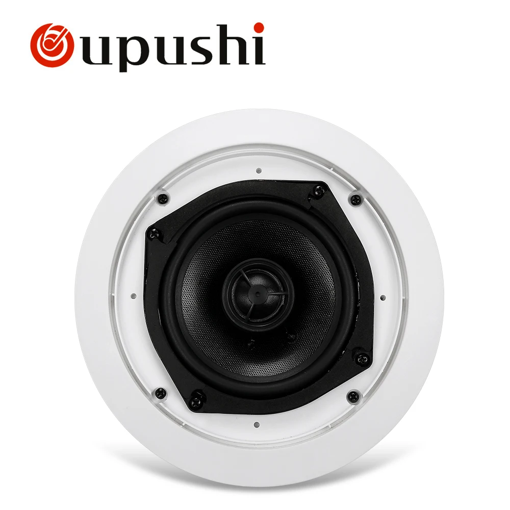 Oupushi домашняя Hi-Fi система объемного звука 8ohm Coaxia потолочный динамик сопротивление стены стерео аудио портативный фон музыкальная система
