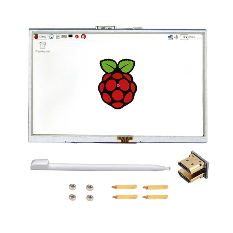 Raspberry Pi 3 Модель B+ акрил Поддержка держатель белый/черный только для 5 дюймов Дисплей сенсорный экран для Raspberry Pi 3 сенсорный экран