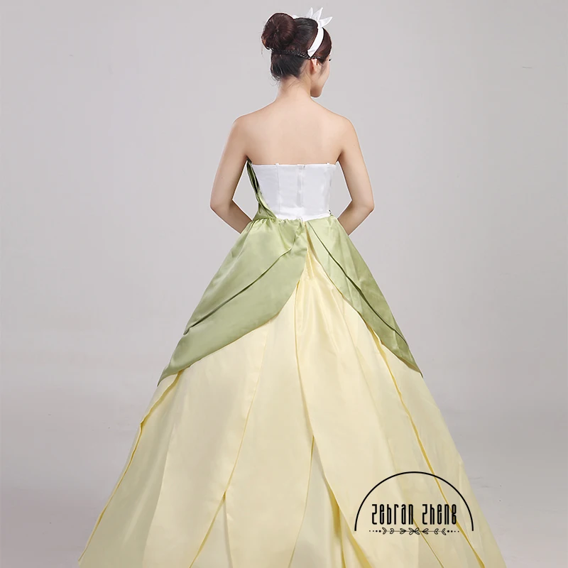 Высшее качество изготовленный на заказ искусственный костюм для косплея Tiana