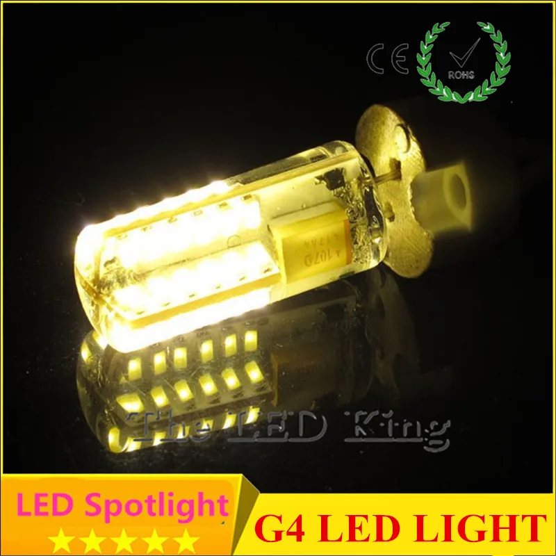 1 шт. G4 светодиодный светильник AC12V AC/DC 12 V / AC 220V 110V SMD3014 3 Вт 6 9 30 Вт/60 галогенная