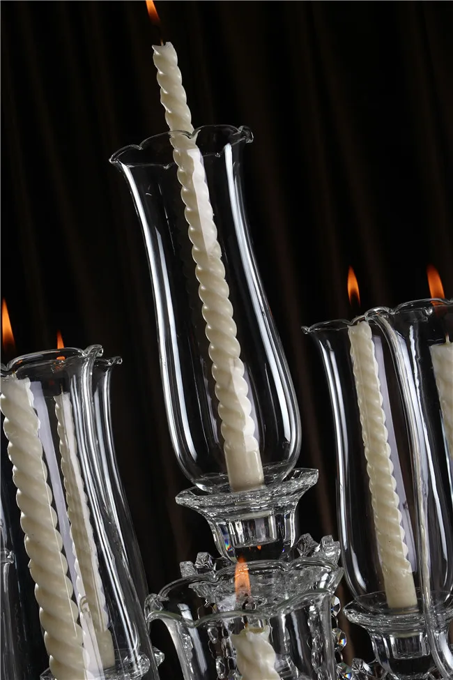 Бесплатная доставка новый высококачественный Кристальный подсвечник прямые