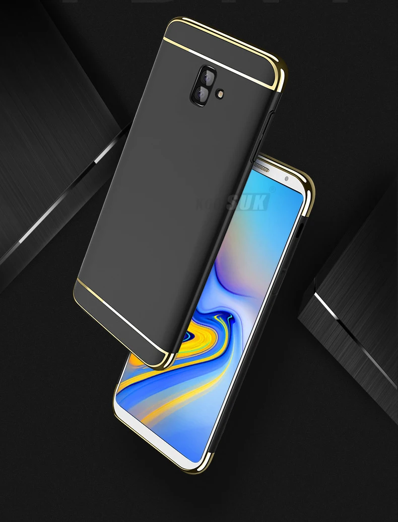 Чехол J6 для samsung Galaxy J6 Prime чехол Роскошный противоударный бампер Защита для samsung J6 Plus задняя оболочка