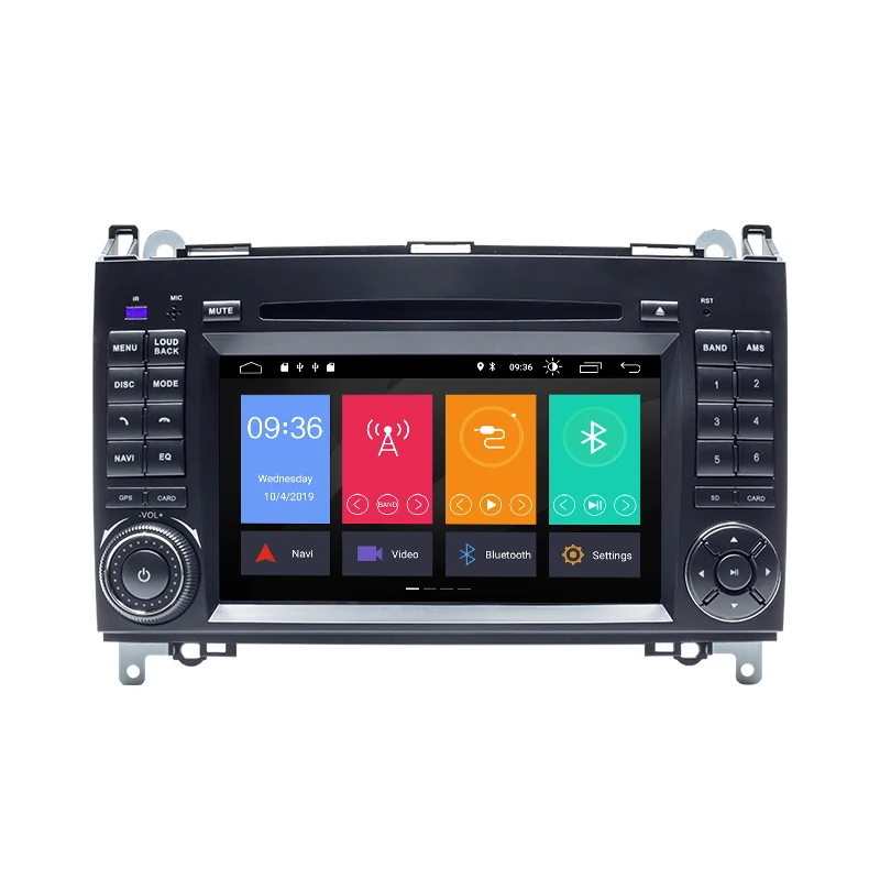 2din Android 9 автомобильное радио DVD мультимедиа для Mercedes Benz Sprinter W906 B200 BClass W169 W245Viano