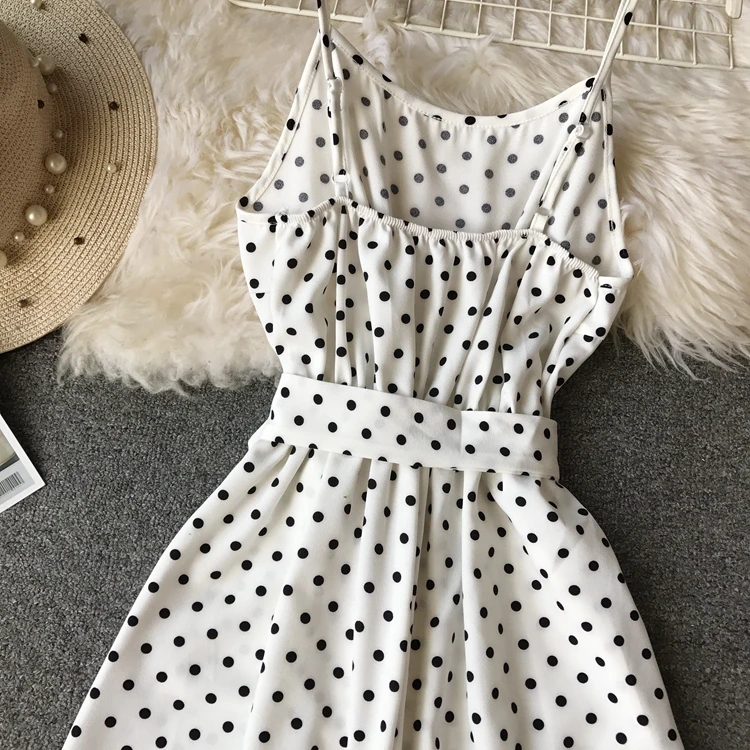 ALPHALMODA весенний женский Профессиональный повседневный комбинезон до середины икры с высокой талией, женский комбинезон в горошек