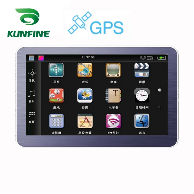 4,3 дюймов Wince 6,0 Автомобильный gps навигатор Радио 8 Гб 256 м Автомобильные gps навигаторы грузовик заднего вида камера экран карта обновление