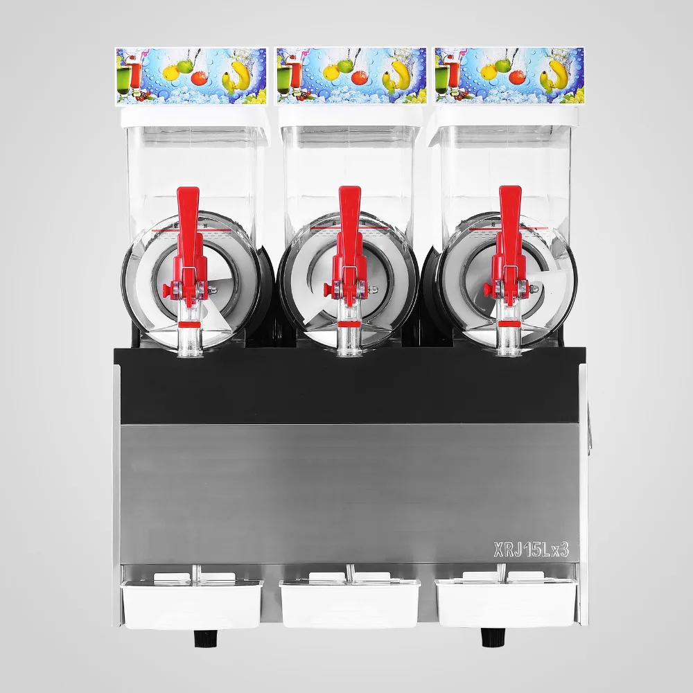 Коммерческая машина для приготовления коктейлей с 3 резервуарами Замороженных