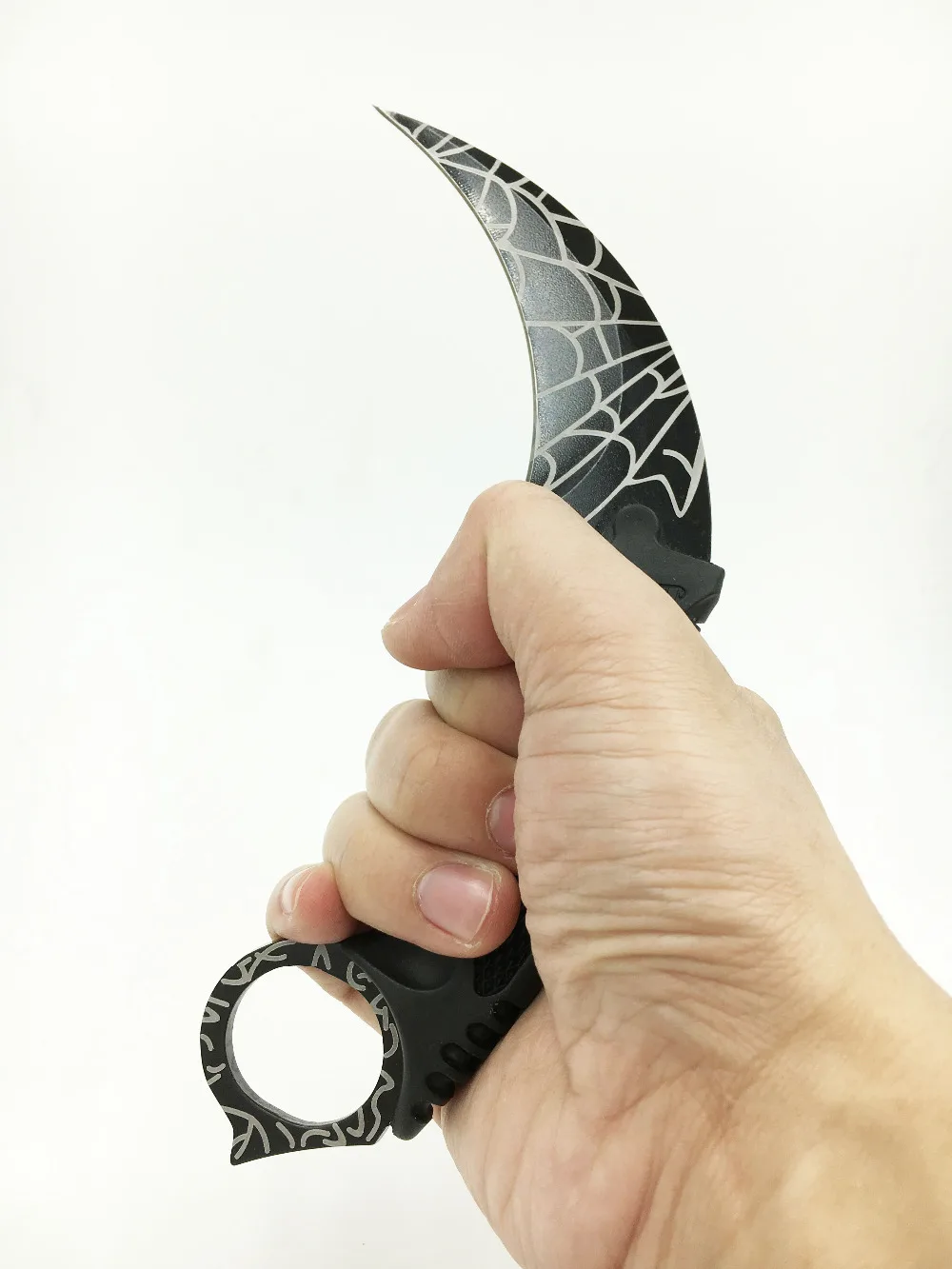 CS GO нож-керамбит Counter Strike коготь острый нож шейный с ножнами тигровый зуб