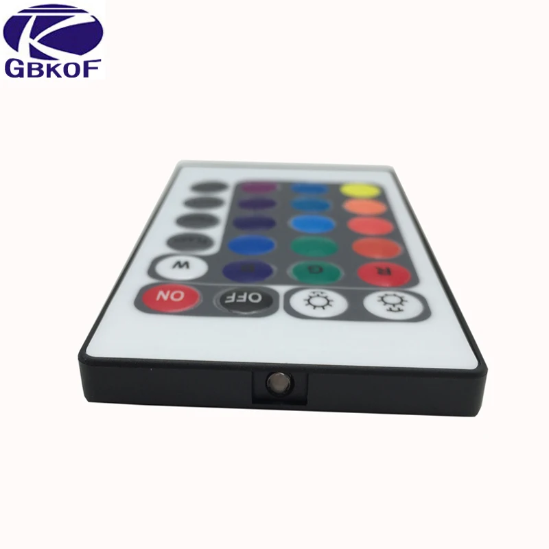 DC 12 V Мини 24key пульт дистанционного управления IR RGB/RGBW Светодиодные ленты