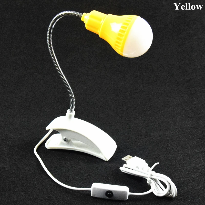 Светодиодная лампа AIFENG Гибкая Настольная на гибкой ножке 5 В питание от USB