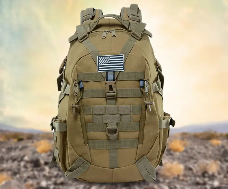 Военный Рюкзак Molle, Мужская армейская тактическая сумка, походный рюкзак для альпинизма, походный камуфляжный рюкзак для путешествий, Mochila Milita