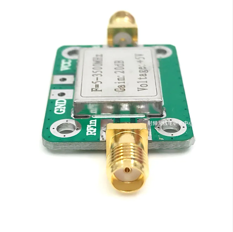 LNA 5MHZ 3500MHz RF широкополосный малошумный усилитель мощности усиление: 20 дБ для FM HF VHF