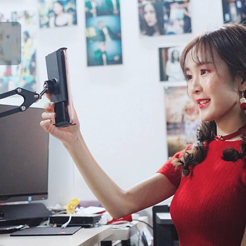 Гибкий держатель для телефона планшета IPad 2 3 4 Air Mini Pro iPhone Xiaomi с длинной ручкой