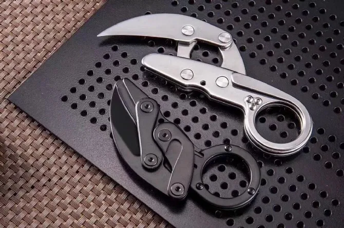 folding karambit Mechanical claw knife 9Cr18 blade hight quality outdoor camping EDC tool survival exploration pocket knife