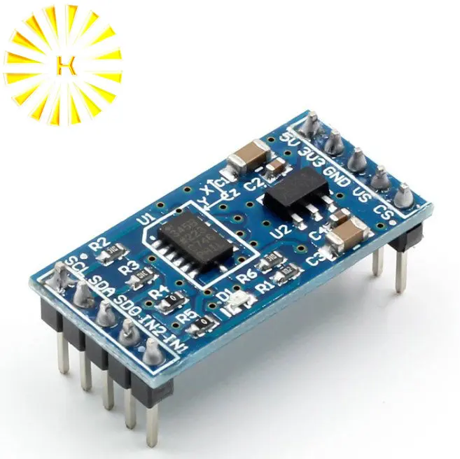 ADXL345 IIC / SPI цифровой модуль акселерометра углового датчика для arduino|Интегральные