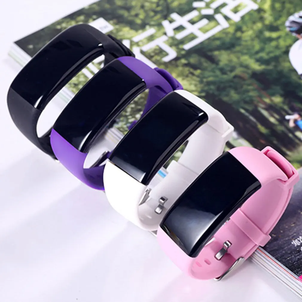 D21 цветной экран Bluetooth Smartband монитор сердечного ритма водонепроницаемый трекер