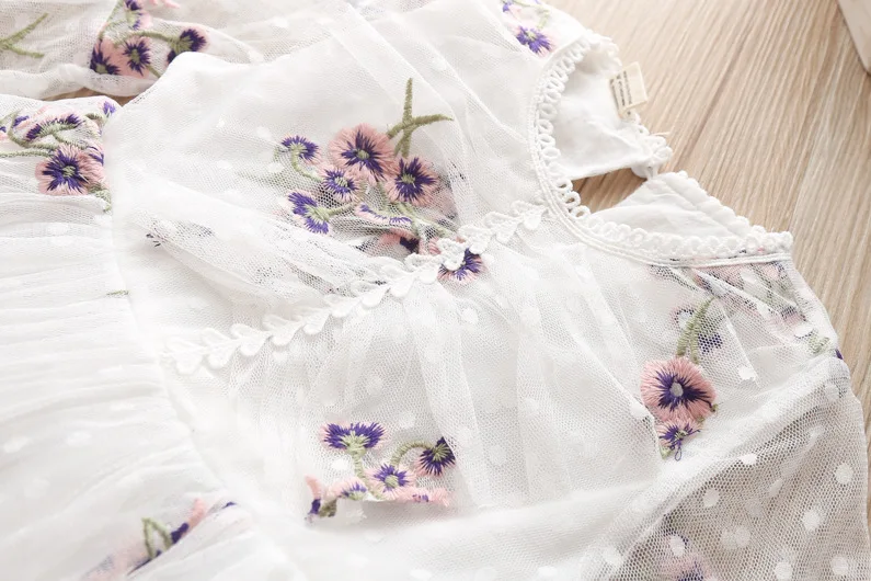 New Girls Dress Elegant 2019 Spring Flower Dresses Kids Little Girl Clothes Toddler 4 5 6 year Birthday Princess Beautiful | Детская