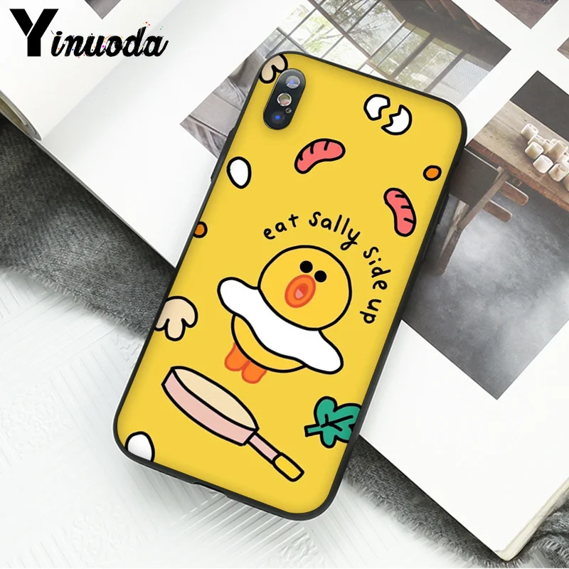 Yinuoda line friends Customer высококачественный чехол для телефона для iPhone 6S 6plus 7plus 8 8Plus X Xs MAX 5 5S XR - Цвет: A2
